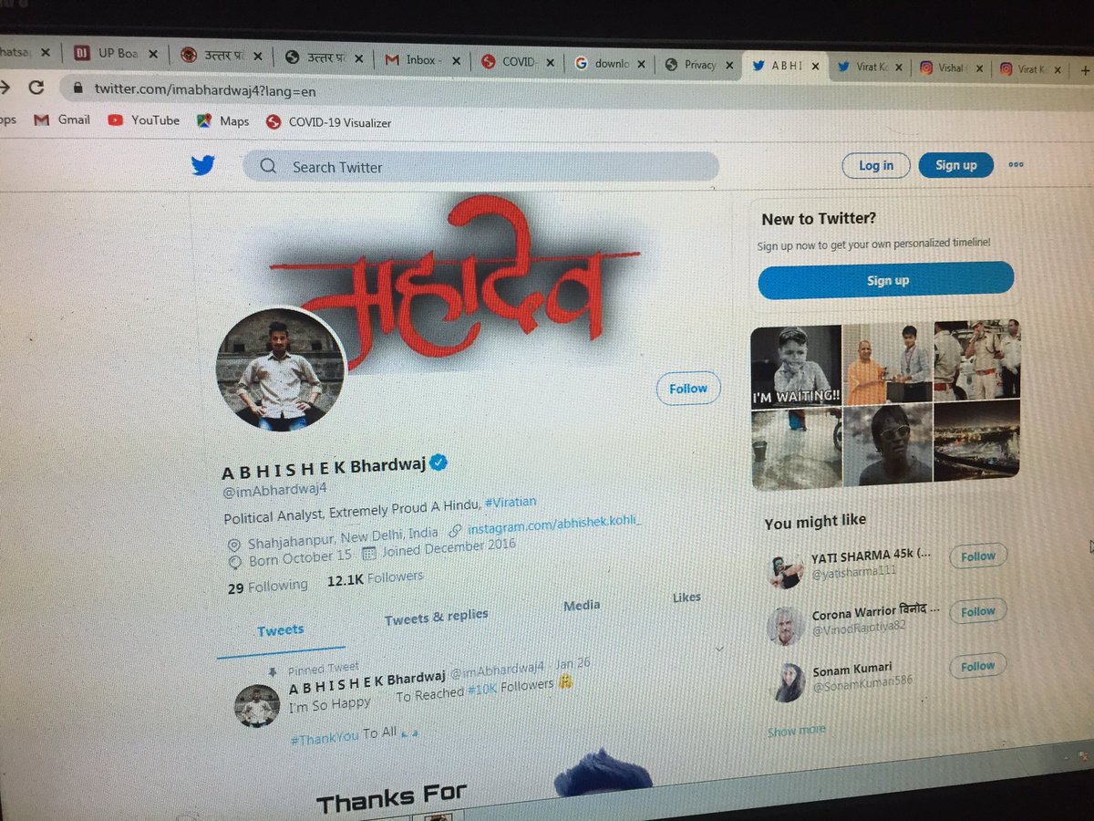 imAbhardwaj4's tweet photo. How to possible @Twitter ? My Account has verified only for #OneHours. https://t.co/lbAaTh7lLO