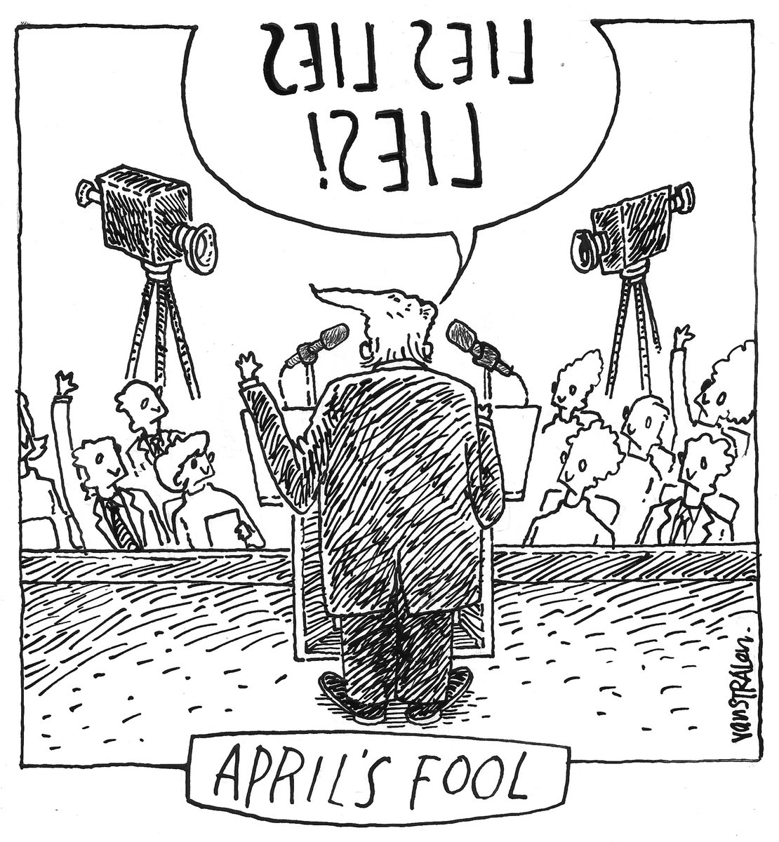 Happy April's Fool Day. #covidcartoon #cartoonsinquarantine