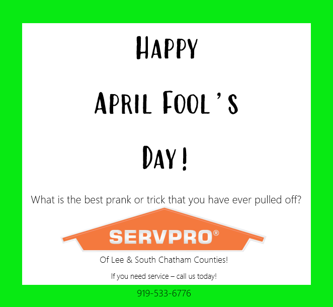 SERVPRO of Lee & South Chatham Counties (@servprolee) on Twitter photo 