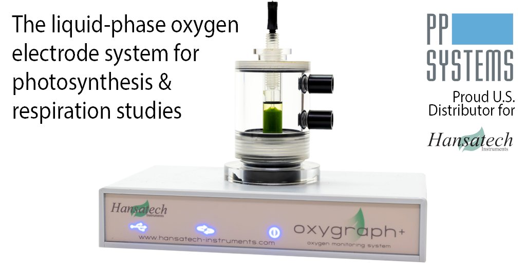 pp_systems's tweet image. Check out the liquid-phase oxygen electrode system for #photosynthesis &amp;amp; respiration studies. @HansatechInst #LiquidPhase #OxygenElectrode #RespirationStudies #Oxygraph+ conta.cc/39BXesB