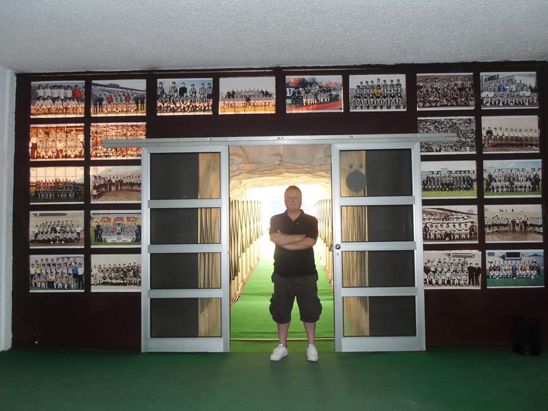 marklynch69's tweet photo. MD-1 training and first time inside the Partizan Stadion. No sense of how intimidating it was going to be 24 hours later.
Match in full on @ShamrockRovers facebook page 8pm tonightโ #HoopsInEurope #HistoryMakers https://t.co/aj60WFbSiP