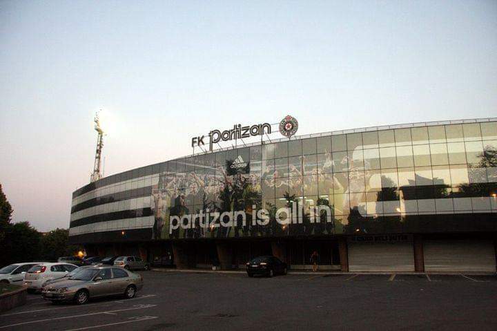 marklynch69's tweet photo. MD-1 training and first time inside the Partizan Stadion. No sense of how intimidating it was going to be 24 hours later.
Match in full on @ShamrockRovers facebook page 8pm tonightโ #HoopsInEurope #HistoryMakers https://t.co/aj60WFbSiP