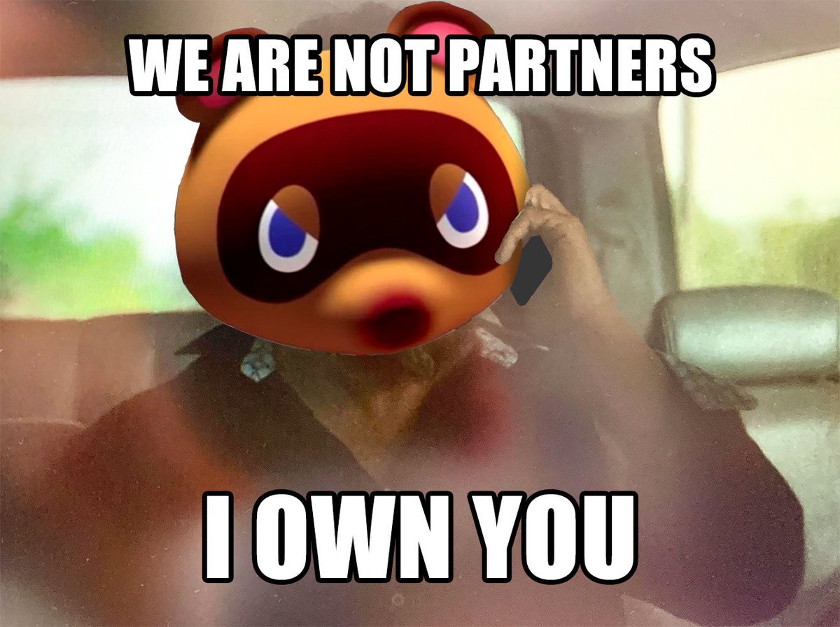 During quarantine, I:

❌ finished a creative project

❌ read a book

❌ finally launched that blog

✅ helped a raccoon dog launder money through a Fyre Festival scenario except people actually move to the deserted island