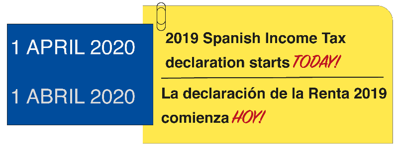 Uktaxes's tweet photo. 🔔 Renta 2019! - https://t.co/aCTQR1HKdf
🇬🇧 We will take care of everything while you... #stayhome
🇪🇸 Nosotros nos encargamos de todo y tu... #quedateencasa https://t.co/4PFBZBngFS