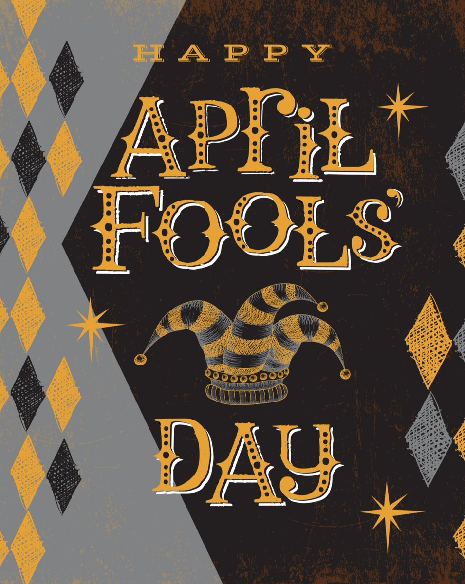 douknowdotcom's tweet photo. April Fools has been celebrated on this day since the 1500s. On April Fools it's custom to play jokes or pranks on friends and family. Let loose and have some fun with this day and don't forget to say "April Fools" after each joke or prank. #AprilFoolsDay#Jokes&amp;PranksAllDay#DUK https://t.co/SmqHpXIqFR