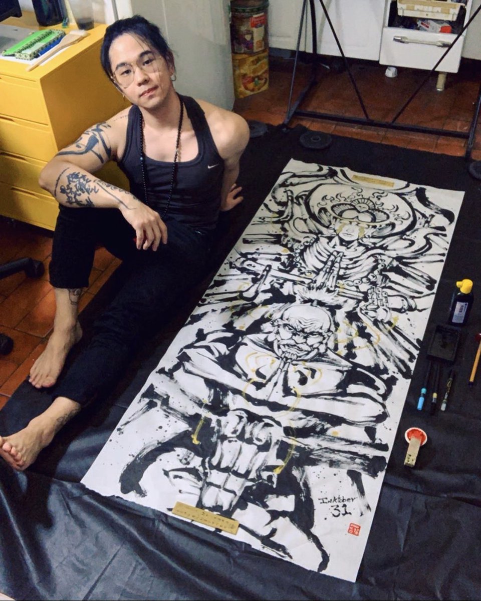victorinafuko's tweet image. Olá! Me chamo Victor Inafuko, também conhecido como Fuko! Em meus trabalhos procuro sempre criar algo único pra cada pessoa. Seja em tattoo, ilustrações, em paredes ou quadros. Desde já muito obrigado! 🙏✨☺️