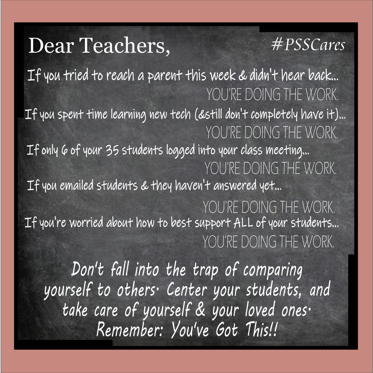pssbulletin's tweet photo. π#DearTeachers #PSSCares #teachersofinstagram #psscreative https://t.co/h4JgvsV0hk
