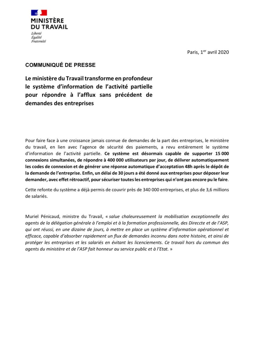 Muriel Pénicaud tweet media