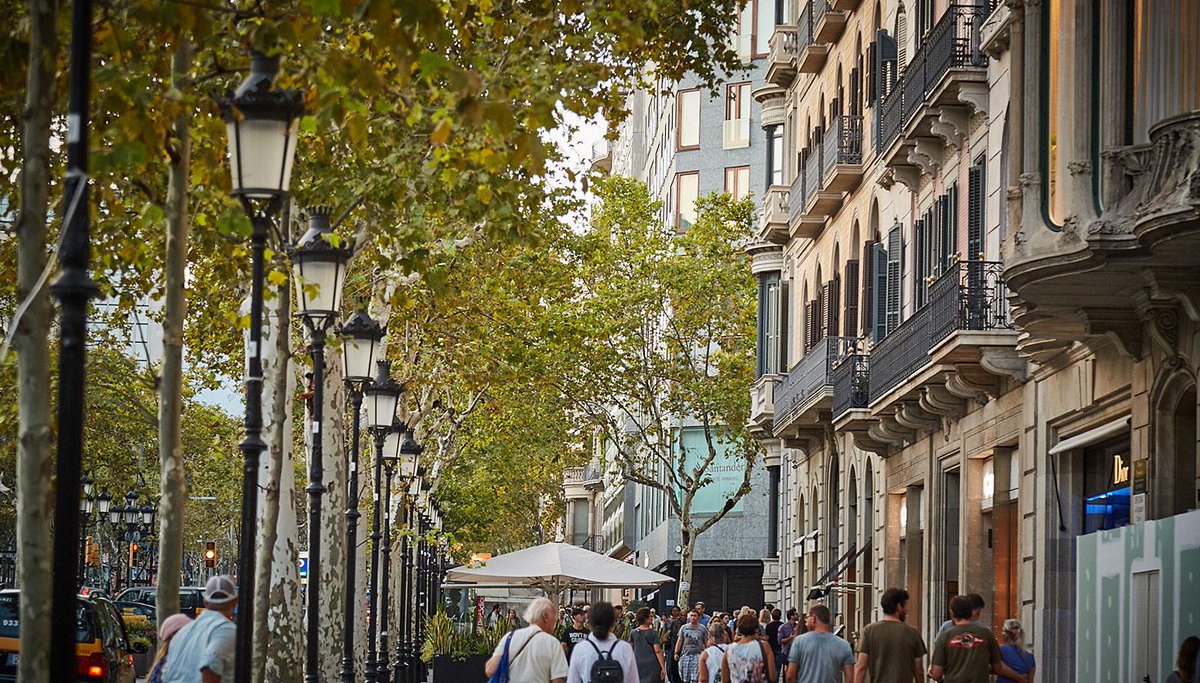 bookacorner's tweet photo. #Eixample es un barrio típico y céntrico de Barcelona.

Una de los principales atractivos es Passeig de Gràcia donde podrás encontrar las mejores tiendas de diseñadores internacionales, como Chanel y MaxMara pero también marcas más asequibles y para todos los públicos. https://t.co/U0QmvBDUiZ