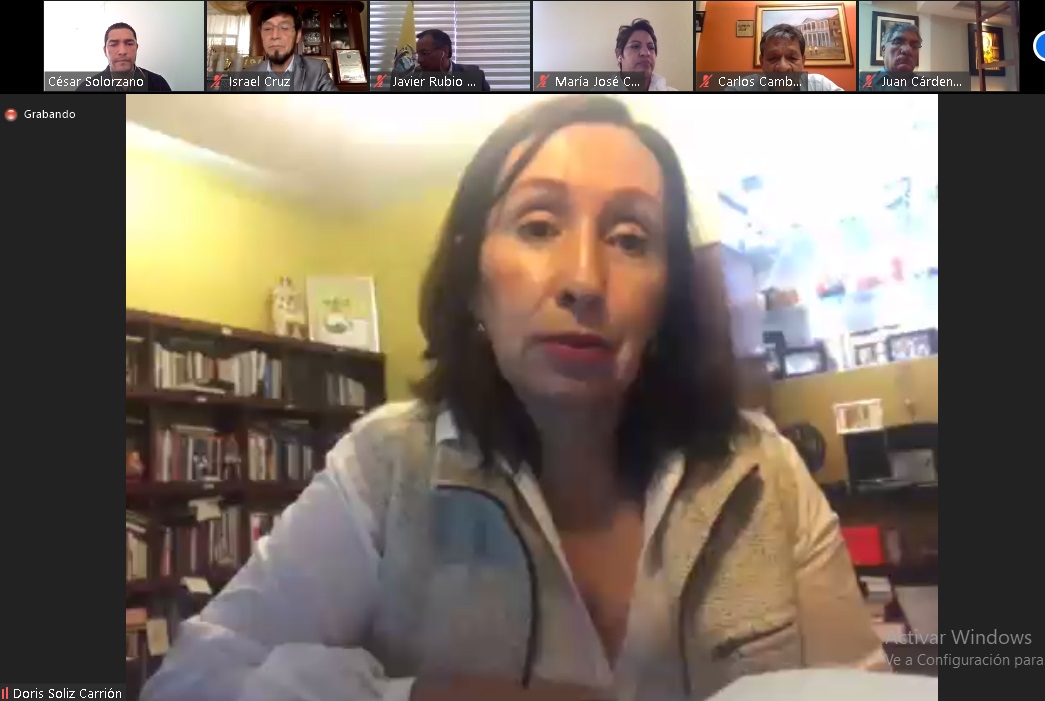 #PlenoVirtual | <a href="/dorissoliz/">Doris Soliz Carrión</a> señala que la situación que vive el país sirve para debatir las reformas al #COOTAD en cuanto a las tareas fundamentales de los GAD, que hoy proveen alimentos, la desinfeccion, la dotación de servicios básicos e incluso pruebas masivas del coronavirus.