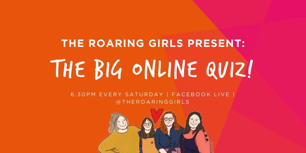 Fed up of Netflix asking you if you've 'finished watching' that online series? Finished knitting that jumper? Kids driving you up the wall? Looking for something to do? 

Join us every Saturday at 6:30pm on our Facebook page for an online quiz like no other! We'll see you there.