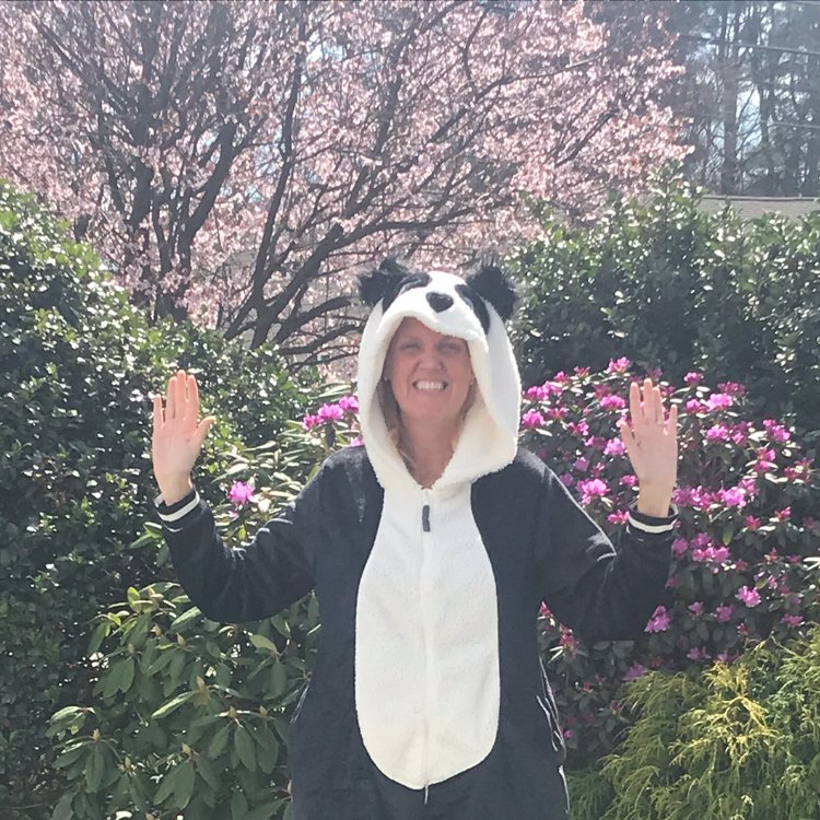Sharing Smiles with our CRS pandas🐼 on April Fools Day