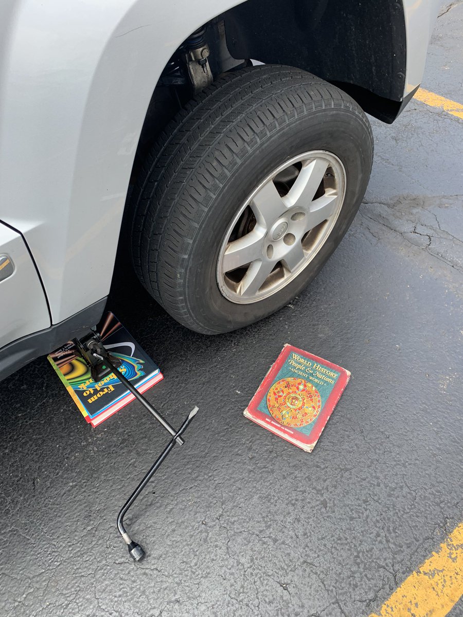 GarisMath's tweet photo. Took a break from elearning to do some real world learning! Some old textbooks even helped! Thanks @keegan_garis #gettinghandsdirty @mgarispsych @Mackgaris https://t.co/tOu4GUdFuT