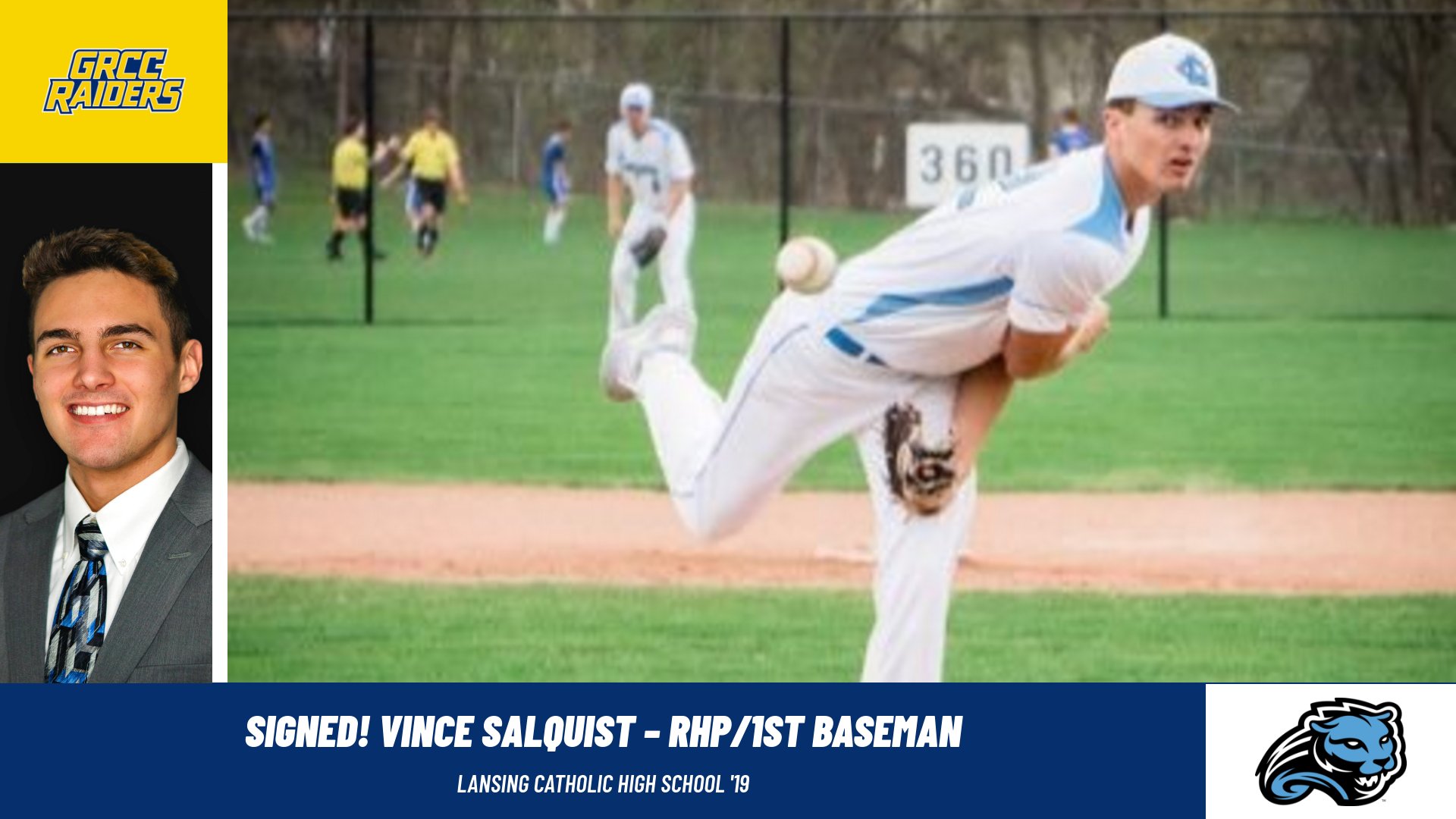 GRCC Athletics on Twitter "Raider baseball lands another strong arm to