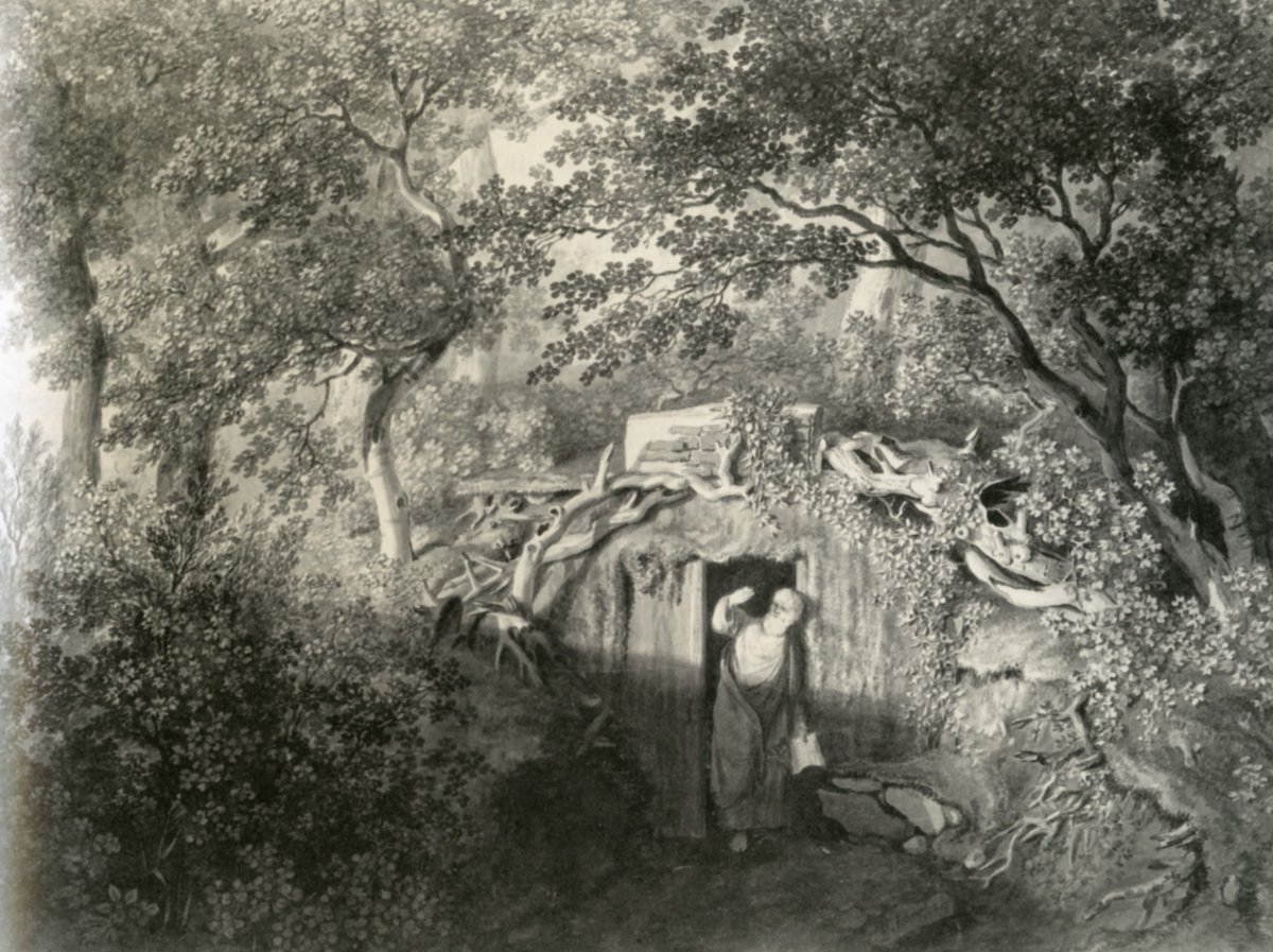 9. Ornamental Hermits.In the 18th century, it was common to build grottoes or caves on your expansive property for strangers to live in permanently. They'd be fed, cared for, consulted for advice, and encouraged to dress up as druids for full effect. See Tom Stoppard's Arcadia