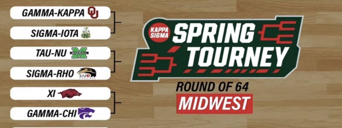 KappaSigmaKSU's tweet image. Alex Foster will lead Gamma-Chi against the Xi Chapter at University of Arkansas in the Kappa Sigma Spring Tournament round of 64 at 8pm tonight. The game will be live-streamed on Twitch @alexlfost1