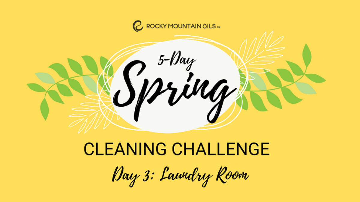 RMessentialoils's tweet image. Spending more time indoors doesn’t have to be gloomy! Let the spring season settle into your laundry room with day 3 of our Spring Cleaning Challenge!

Join the Challenge | soo.nr/FLAz

#rockymountainoils #springcleaningchallenge #cleaningchallenge #rmo