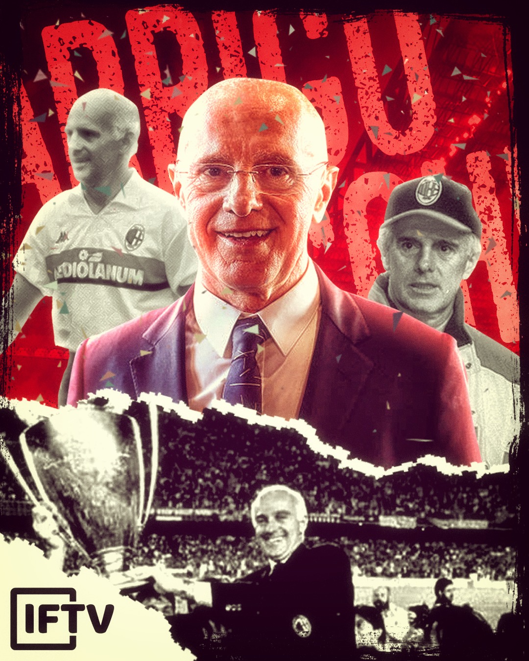 Happy birthday to the man that s credited on revolutionizing football, the one and only Arrigo Sacchi  