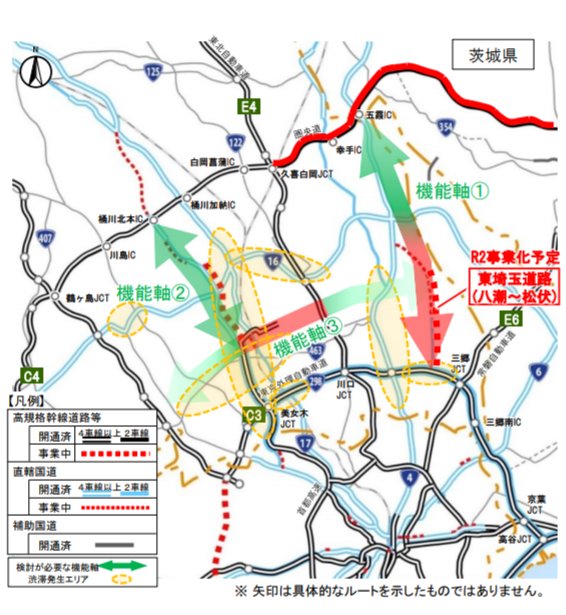 Sekk 首都高 埼玉新都心線の東北道までの延伸を強く推進か また将来 埼玉の外環道と圏央道を南北に 関越道 Nexco東日本 新大宮上尾道路 首都高 東北道 Nexco東日本 東埼玉道路 Nexco東日本 の４路線が整備される