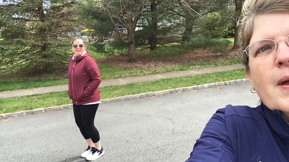 mrsdeneka's tweet photo. Out for our social distancing walk! @RFIShuskies @FlemRarSchools https://t.co/mn6uHL0s98
