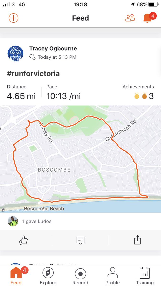TraceyO20's tweet photo. The midges by the beach didnβt get the message #stayhome lots of protein ingested today in my #runforvictoria 4 mile run https://t.co/9DklCWVA7W