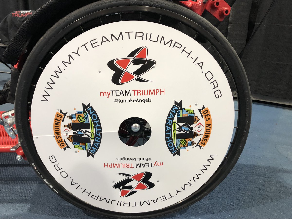 myteamtriumph's tweet photo. It's #wheelcoverwednesday!
@IMTDesmoinemarathon supports the @myteamtriumphia  in many ways-- it's where they got their start. When the need arose, the race director Chris and the IMT Des Moines Marathon stepped up! #DesMoinesMarathon
#myteamtriumphia https://t.co/bSr7YJzH6Q