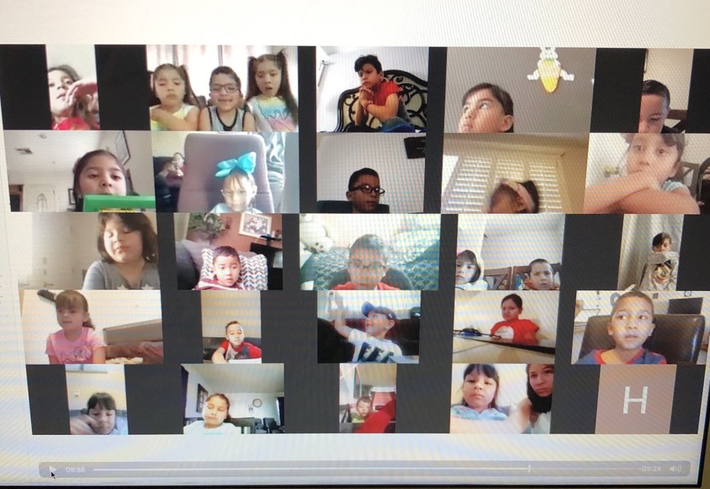 carlamjaquez's tweet photo. 29 dual language students aprendiendo desde casa  #IamEPISD @ELPASO_ISD  @EPISDLeeLions https://t.co/MncCOV3K3q