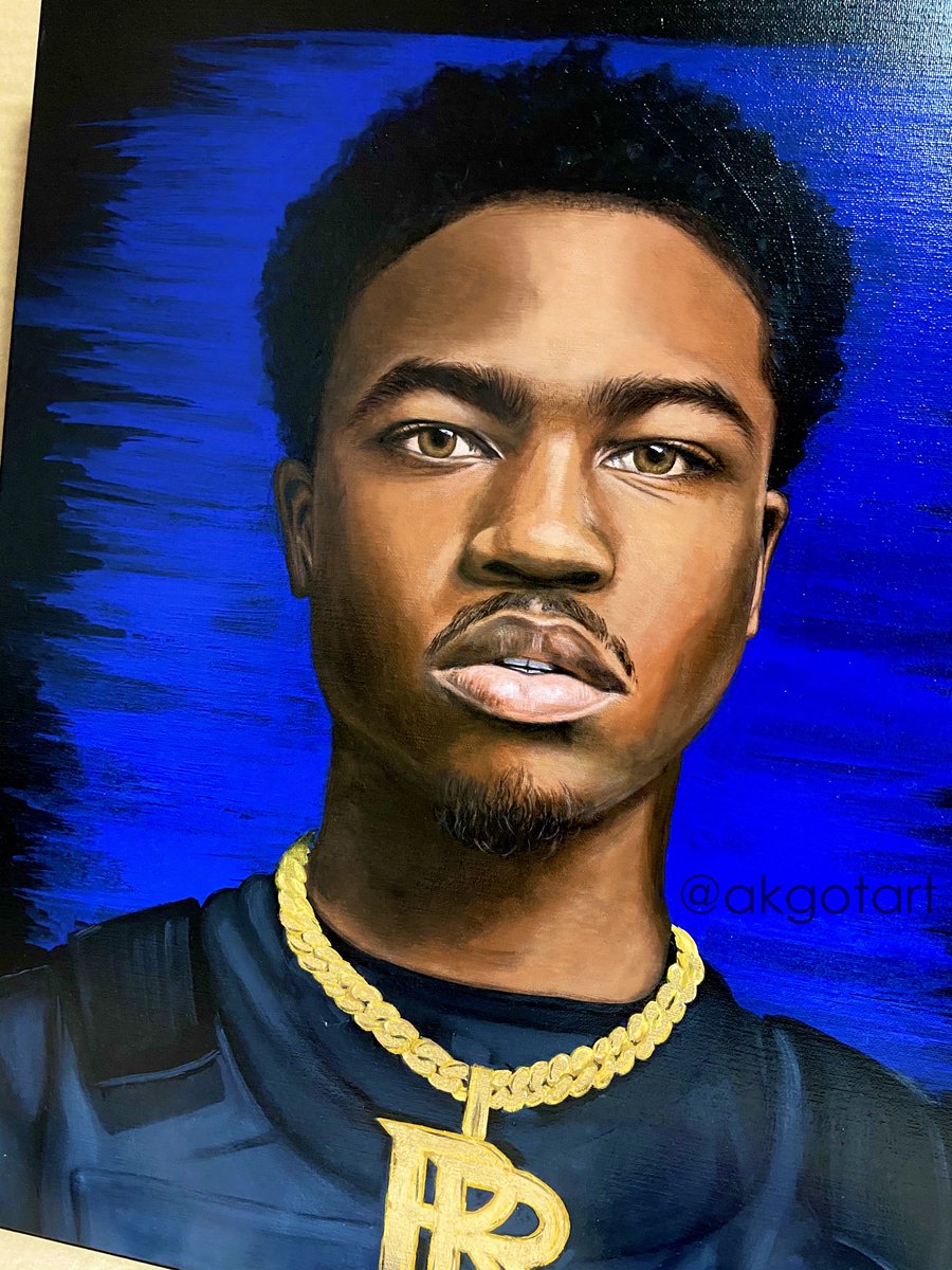 Hey <a href="/SHREKRAP/">SHREK KNOWS RAP</a>!! How do you like my <a href="/RoddyRicch/">Roddy Ricch</a> painting?