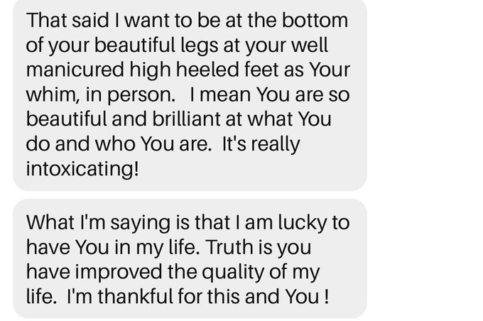 I appreciate being able to stay connected to my subs.  I am available for training and conversation via