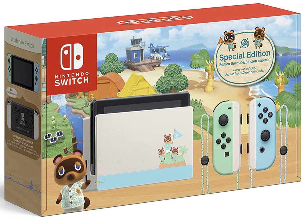 CALISTATEOFMND's tweet photo. 🚨RESTOCK: Nintendo Switch - Animal Crossing New Horizons Edition via Amazon

🔗https://t.co/dYsPv9azYT https://t.co/smImMIVLX0