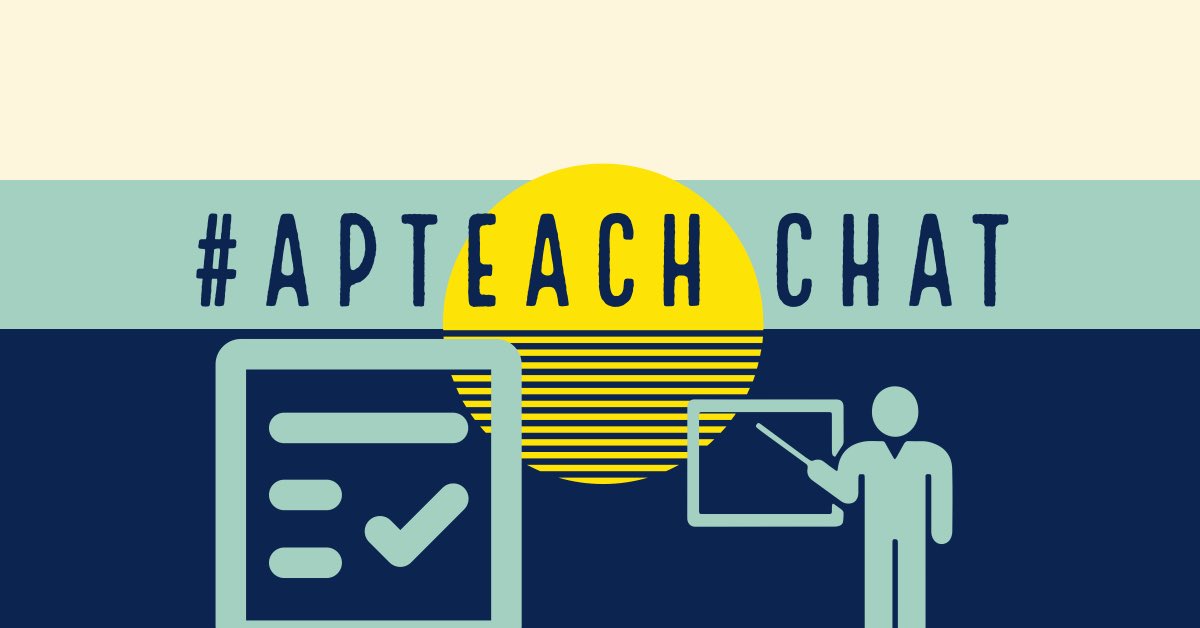 AndrewSharosAP's tweet photo. #APTeach tonight at 8pm CST Time to bring our network back together!
Topic: Our new normal in AP
#apush #aphg #apeuro #apgov #appsych #apbio #apphysics #apchem #aplit #aplang #aplangchat #aplitchat #apcalc #apstats #apseminar #apspanish #apcompsci #aphighfive #apfrench https://t.co/CaQyU6oAGQ
