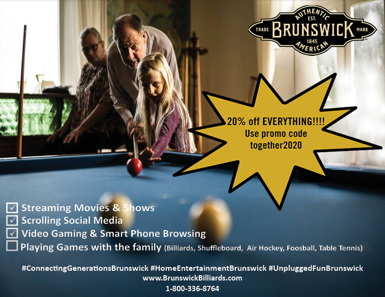 With all of our time being spent indoors, add some indoor games to keep the family entertained! Visit our website to purchase online or to find your nearest dealer. Be safe! Be well!