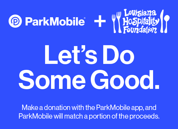 escholzvan's tweet photo. 📢Want to support #NOLA restaurant workers impacted by #COVID19? Type in zone # 104 in the @Parkmobile app to make a donation to @LAHospFound - even $1 makes a difference! https://t.co/Z7QCvKdO0h