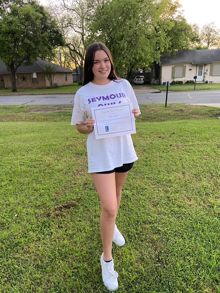Shout out to Hailee!!!! Congratulations on your certification!!! #CTE #distancelearning  #athomelearning