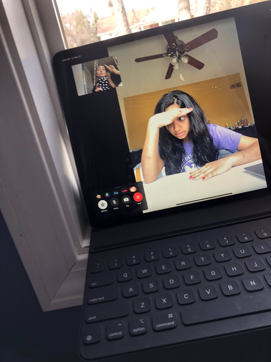 NFStudentSenate's tweet photo. Izzy and Nidhi have been hanging out together—while practicing social distancing, of course! They’ve been celebrating the shortened ap test, facetiming each other quite a bit and biking 6 feet apart! https://t.co/uo1EGpT16q