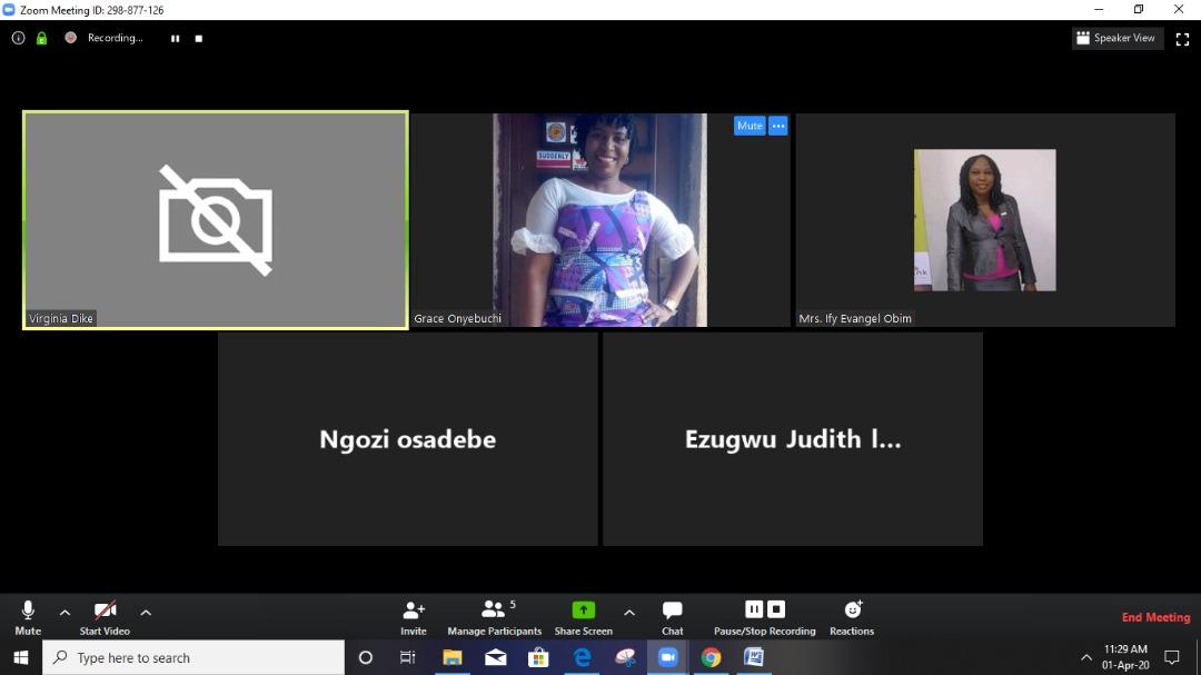 GraceOnyebuchi's tweet photo. The Children's Center Committee had it's webinar meeting to chat their way forward on effective ways of reaching out to our users this season of world's pandemic. The meeting yielded positive results. Our users are our priority! https://t.co/G4tHjra9wp