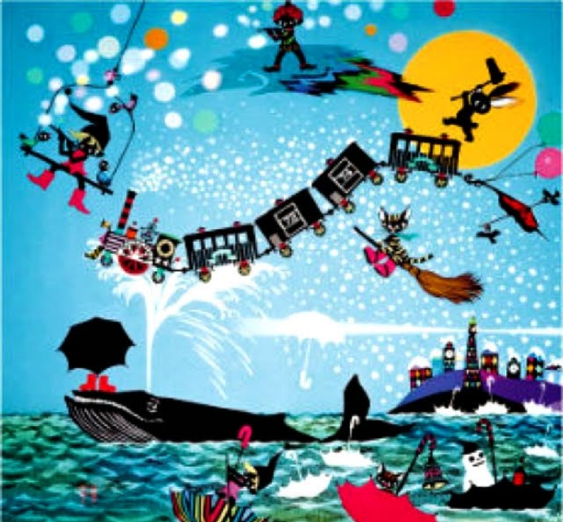Cocoa Ichinose Farhatunisie This Is A Japanese Shadow Picture 影絵 藤城清治 T Co 7mnrpaureo Twitter