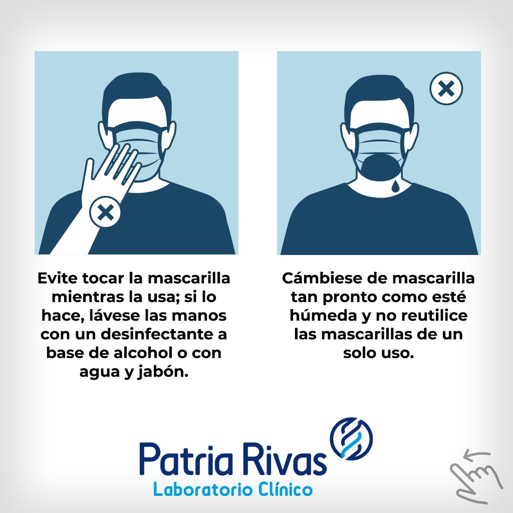 LabPatriaRivas1's tweet photo. Cómo ponerse, usar, quitarse y desechar una mascarilla.

Fuente: OMS

#tusaludestaentusmanos #labpatriarivas #coronavirus #covıd19 https://t.co/mfxeUzlyt8