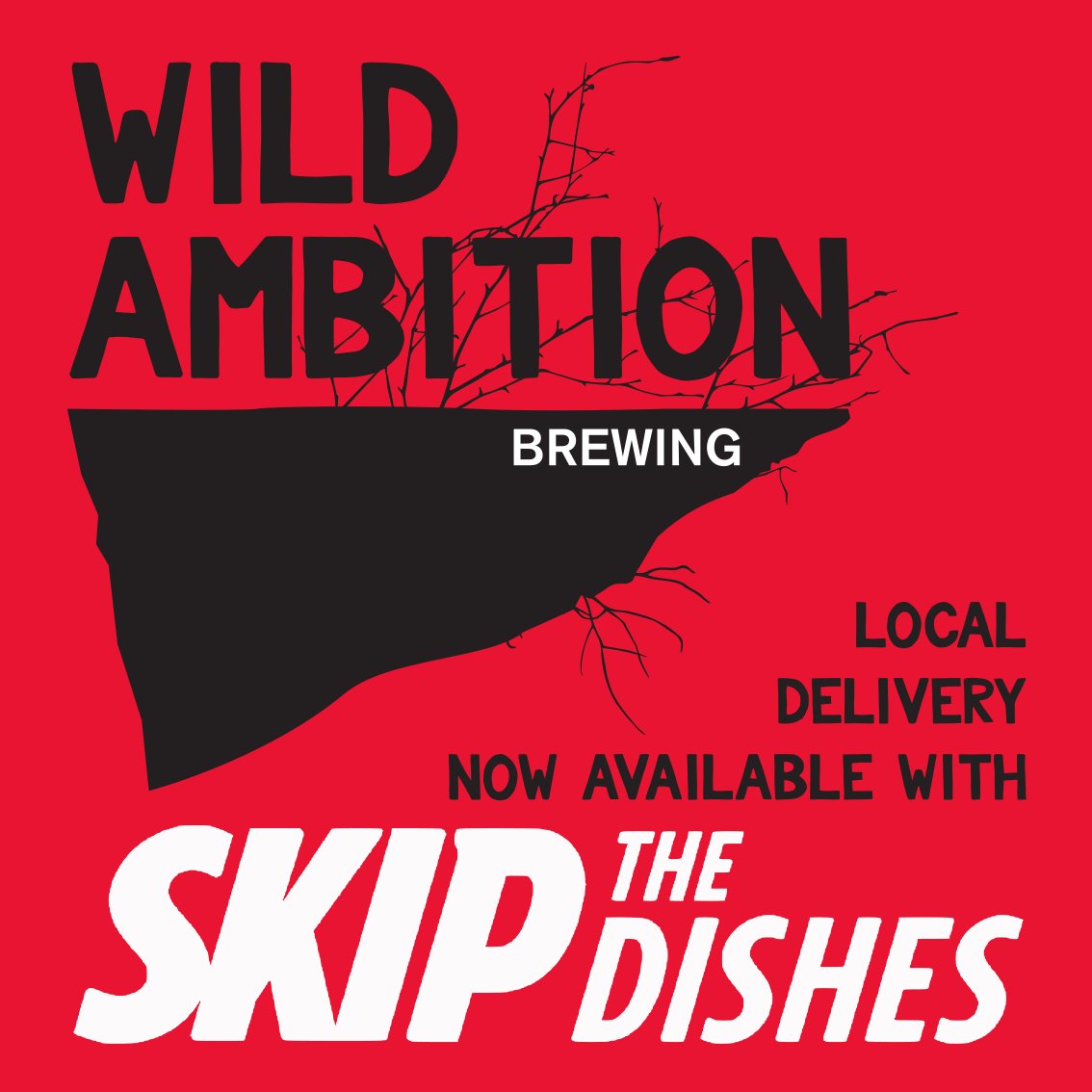 As of today we will be offering cold beer delivery through Skip The Dishes! To start, we will be fulfilling orders Wednesday through Sunday, noon to 7 pm each day. We know everyone has a lot going on, and we appreciate your continued support as we all get through this together!