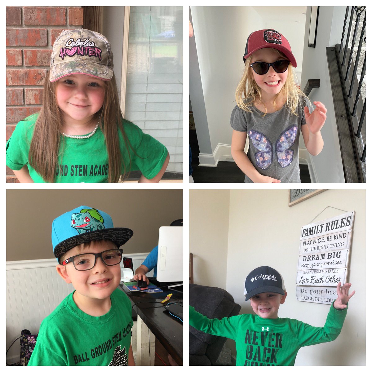 lisabges's tweet photo. Kinders showing their Ball Ground spirit! #BGESTEM https://t.co/0QE4zQPzgt
