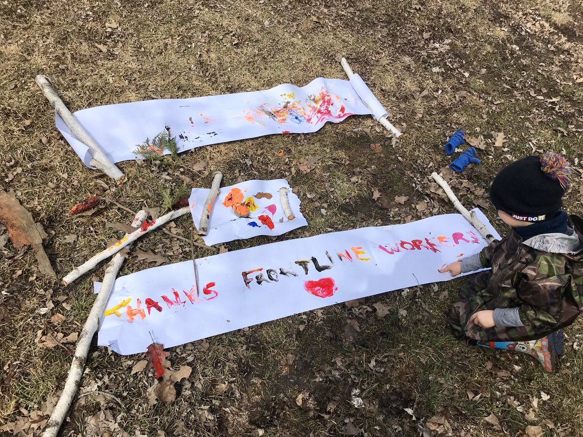 Thank you to everyone who is working hard to keep us all safe! We’re staying home for you, while you’re there for us. Special shout out to <a href="/PRHC1/">PRHC</a> #wegotthis #naturepainting <a href="/Ptbo_Canada/">PTBO_CANADA 🇨🇦</a> <a href="/Ptbohealth/">Peterborough Public Health</a> <a href="/PtboExaminer/">PeterboroughExaminer</a> <a href="/TLDSB/">TLDSB</a>