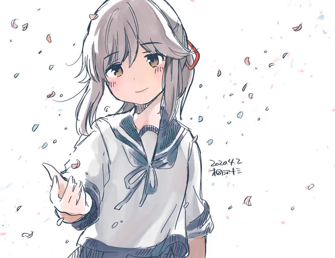 薄雲ちゃんの髪の毛フワッフワのモッフッフしてそう。 