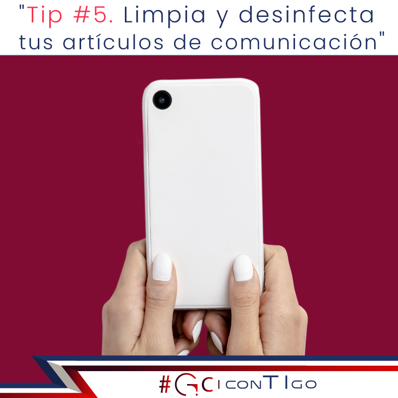 gci_informatica's tweet photo. 🇲🇽Ahora más que nunca te recomendamos limpiar y desinfectar tus equipos de telecomunicaciones📱🦠
✅Apágalo y límpialo con un paño anti-pelusa ligéramente húmedo
✅Utiliza toallas desinfectantes que contengan alcohol isopropílico. 🎯Más info en: https://t.co/6Uipqw2DXc https://t.co/3iQJLmuaJZ