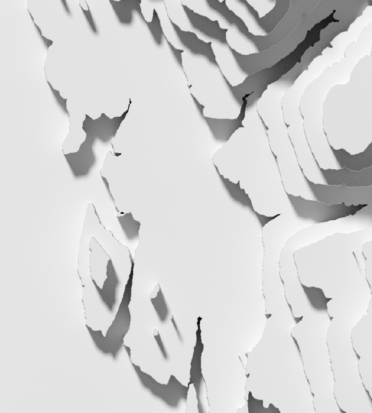 Joe Burkinshaw (@joepburkinshaw) on Twitter photo Spent some time playing around with Tanaka contours and Blender last night. Elevation data for Squamish, BC (inspired by <a href="/pinakographos/">Daniel P. Huffman</a>) #gischat Spent some time playing around with Tanaka contours and Blender last night. Elevation data for Squamish, BC (inspired by <a href="/pinakographos/">Daniel P. Huffman</a>) #gischat