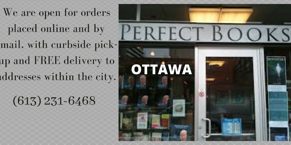  #Ontario  #ON  #Ottawa  @PerfectBooksOtt