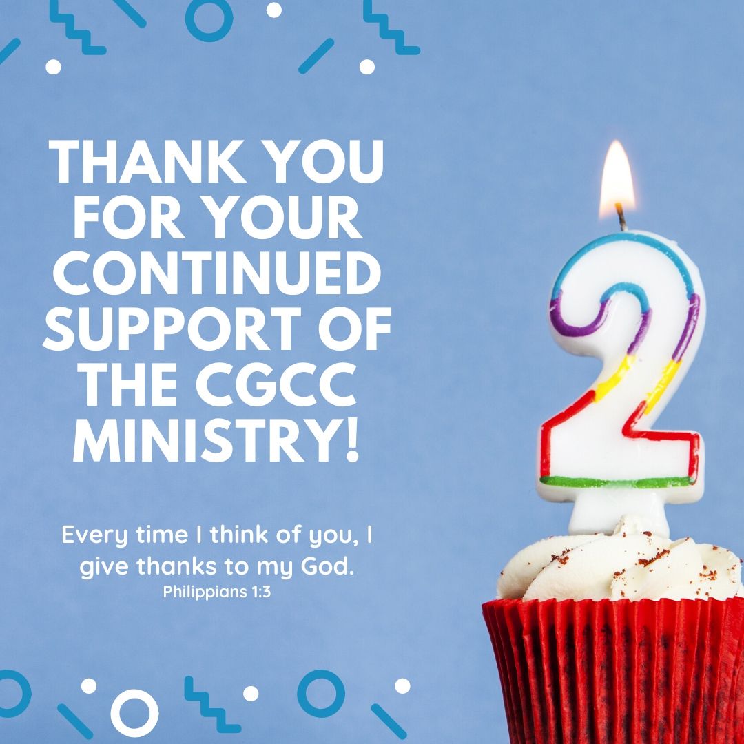 To all of you who have been supporting our ministry over the last two years... THANK YOU! We can’t wait to see what God will do in the years ahead. 🙏