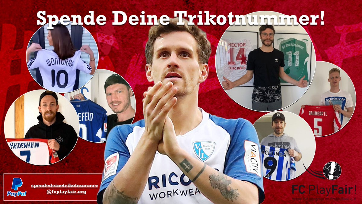 Sportbuzzer's tweet photo. Große Corona-Hilfsaktion #spendedeinetrikotnummer gestartet: So lief der erste Tag💪🏼#GABFAF @FCPlayFair 

➡️https://t.co/8HiFIqx5Ak https://t.co/Ue4z1bALZE