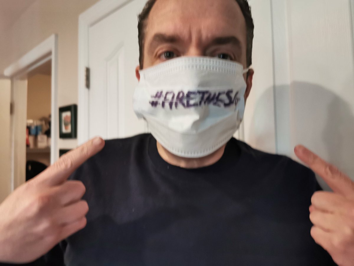 Going out for essentials <a href="/Surgeon_General/">U.S. Surgeon General</a> <a href="/JeromeAdamsMD/">Jerome Adams</a> with my limited edition mask! Let's make sure everyone know the best thing that could protect Americans is for you to be removed! #firetheSG