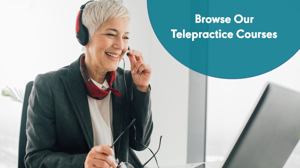 ASHAWeb's tweet photo. ASHA members: Looking for necessary #telepractice courses to get yourself up to speed in the time of COVID-19? Log into your free #ASHALearningPass to start learning now. https://t.co/oYkFMo8EUX #SLPeeps #audpeeps https://t.co/uQMIV2nKAd