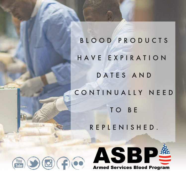 TRICARE's tweet photo. Blood products have expiration dates and continually need to be replenished. Donate today to help us stand ready. https://t.co/BLpt20b1xo #MissionCritical #COVID19 https://t.co/pxwzgTmLFN